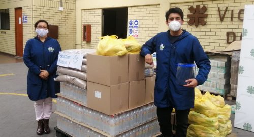 Campaña solidaria en el AAHH Santa Rosa – Rímac (14/11/20)