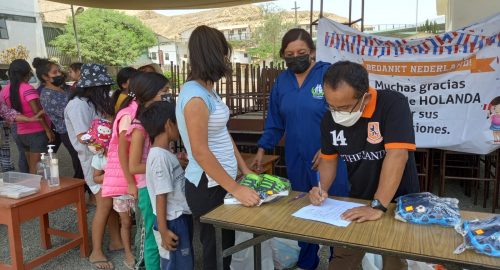 Campaña solidaria en el Sector: Los Encantos – Jicamarca (05/02/22)