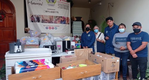 Campaña solidaria en el Albergue: «Corazón de Jesús» en Villa El Salvador (18/02/22)