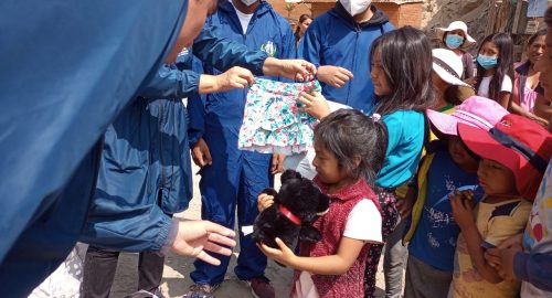 Campaña solidaria en favor de los pobladores de HUACHIPA – LURIGANCHO, con ayuda holandesa (28/05/2022)