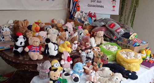 Obra solidaria a favor de los niños del Comedor Popular «Madres Emprendedoras» en el AAHH Triunfadores de DIOS en Jicamarca (13/08/2022)