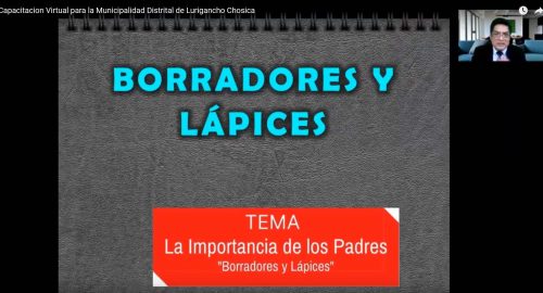 Capacitacion Virtual para la Municipalidad Distrital de Lurigancho Chosica
