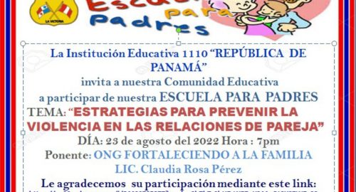 Conferencia Virtual para el Colegio República de Panamá.