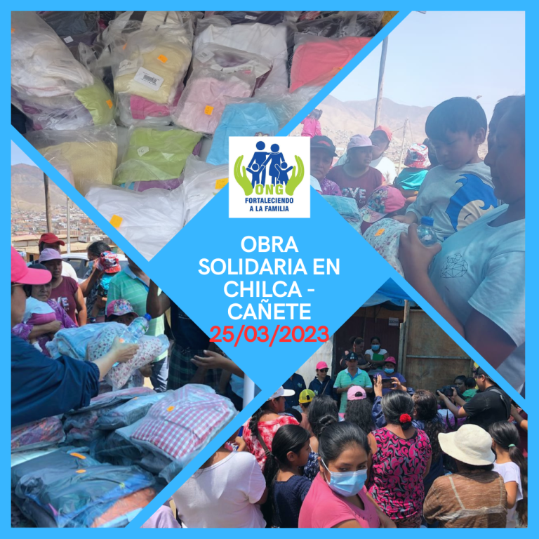 Lee más sobre el artículo Obra solidaria a favor de 115 pobladores de CHILCA – CAÑETE (25/03/2023).