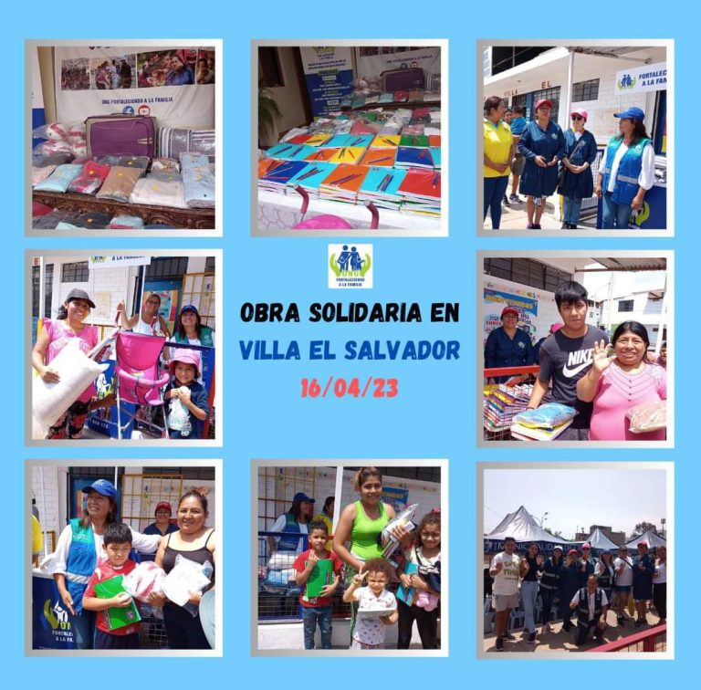 Lee más sobre el artículo Obra solidaria a favor de 200 personas en VILLA EL SALVADOR (16/04/2023).