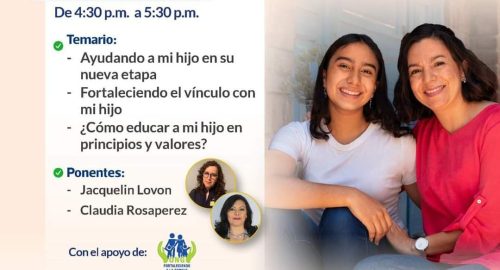 Taller virtual: «Mis hijos adolescentes»