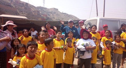 Obra solidaria a favor de los NIÑOS del AAHH Basilio Auqui en Huachipa (Lurigancho-Chosica) (20/08/2023).