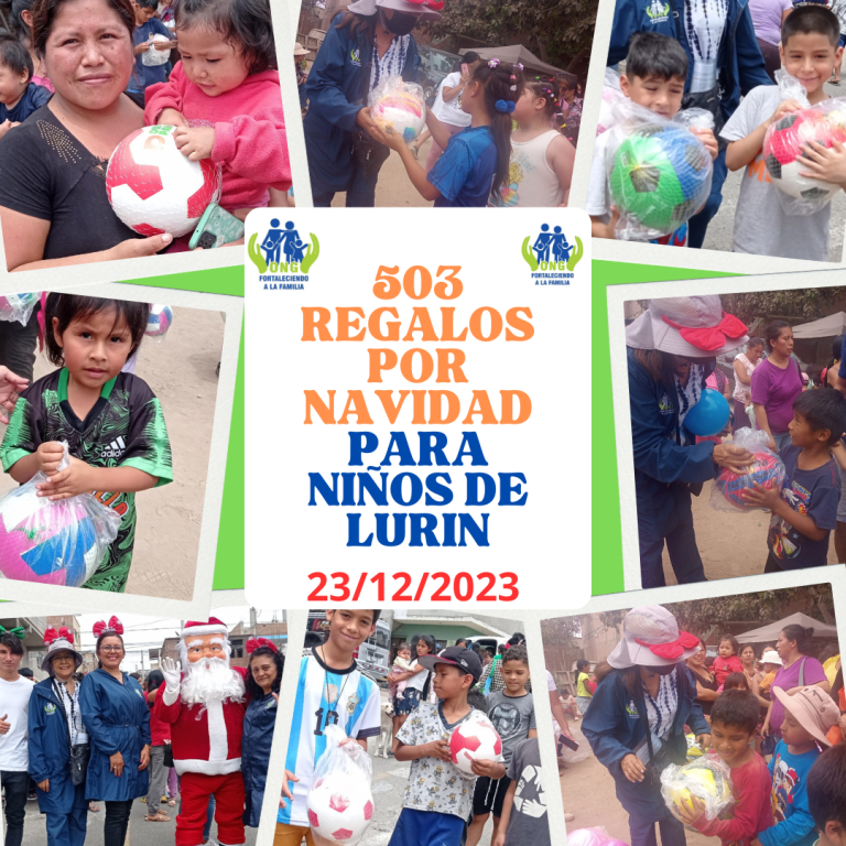 Lee más sobre el artículo 4ta. actividad por NAVIDAD entregamos 500 pelotas y 3 juguetes para un total de 503 niños de LURIN (23/12/2023)
