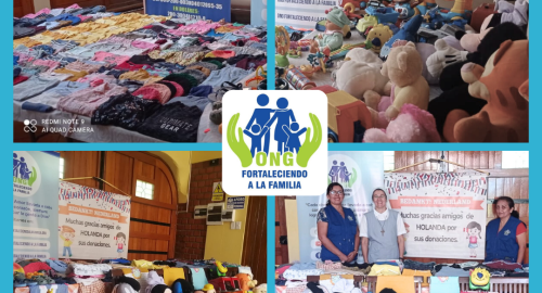 Obra solidaria a favor de los niños del albergue Cenáculo en Villa El Salvador (13/04/24)