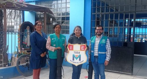 Charla para los alumnos de la IE 7054. Distrito: Villa María del Triunfo (17/11/23)