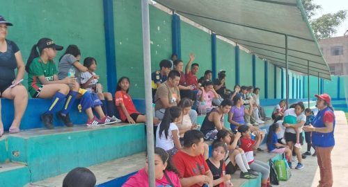 Charla para padres en el Centro Deportivo Upis Huáscar en SJL (09/01/24)