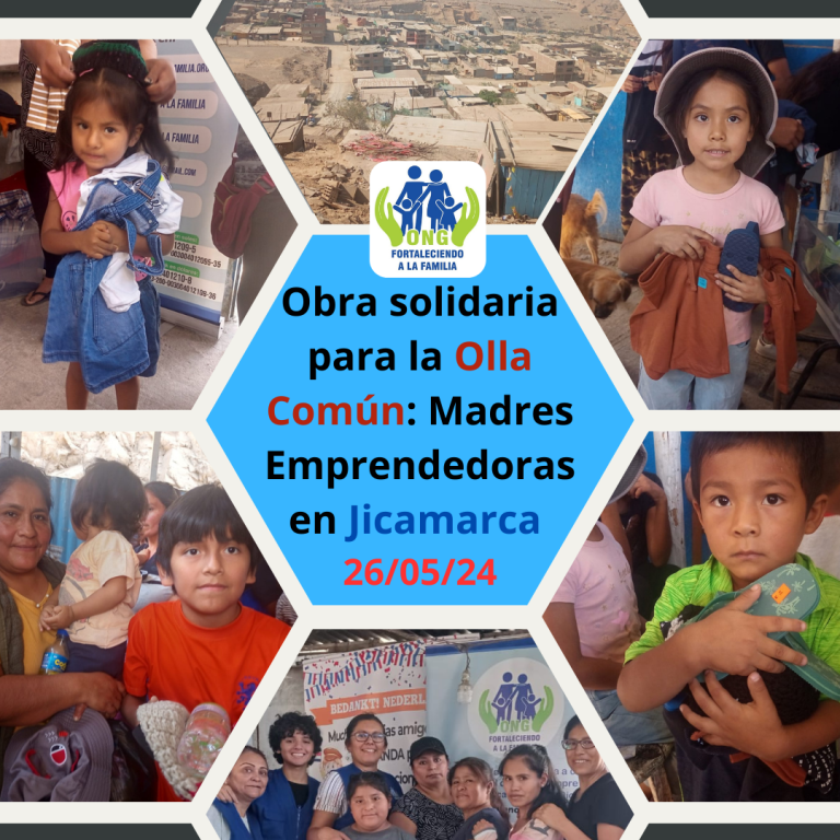 Lee más sobre el artículo Obra solidaria para la Olla Común «Madres Emprendedoras», Anexo 22, Jicamarca (26/05/24)