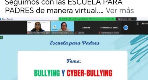 Charla para Padres. Tema: Bullying y cyber bullying (28/06/24)