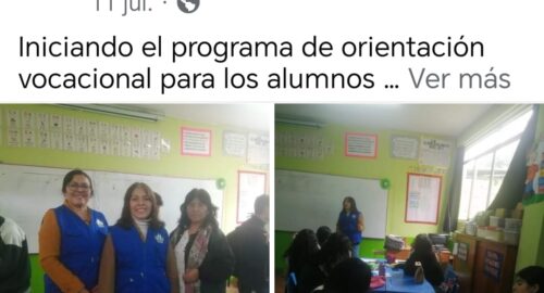 Charla para Alumnos. Tema: orientación vocacional (11/07/24)