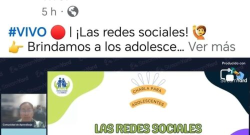 Charla para adolescentes. Tema: Redes sociales (18/07/24)