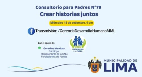 Charla para padres de familia. Tema: Crear historia juntos (18/09/2024)