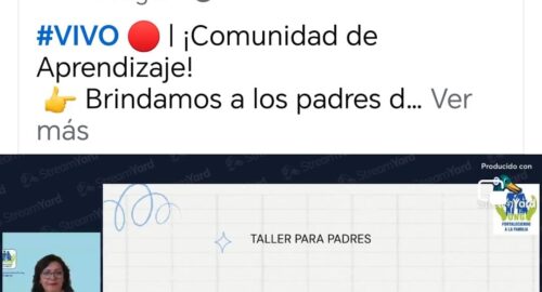 Charla para padres. Tema: Juntas familiares (14/08/2024)