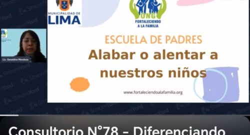 Charla para padres. Tema: alabar o alentar a nuestros hijos (11/09/2024)