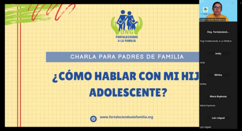 Escuela para Padres. Tema: ¿Cómo mejorar la comunicación con mi hijo adolescente? (28/10/24)