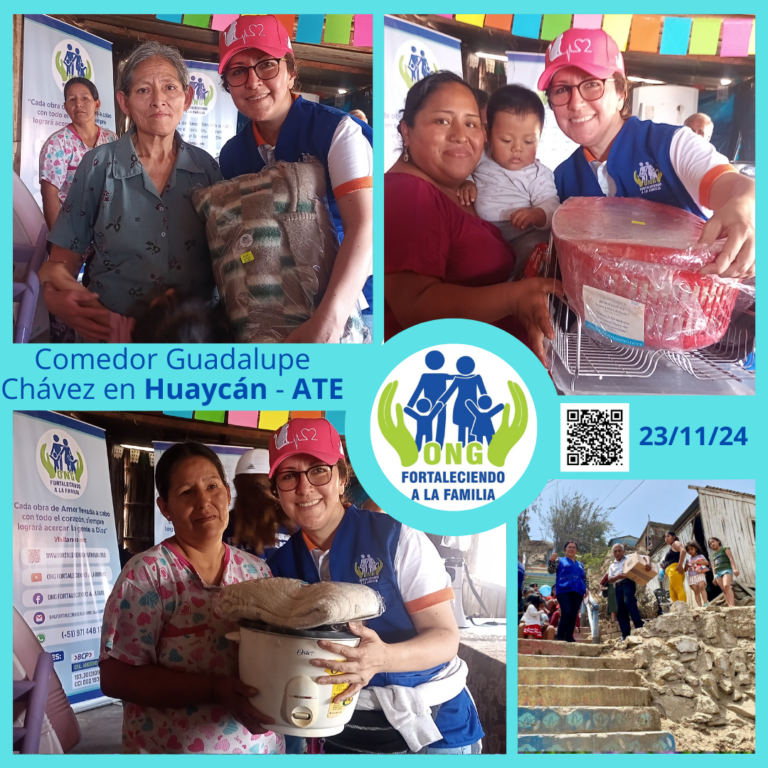 Lee más sobre el artículo Obra solidaria para los 73 integrantes del Comedor popular Guadalupe Chávez en Huaycán -ATE (23/11/24)