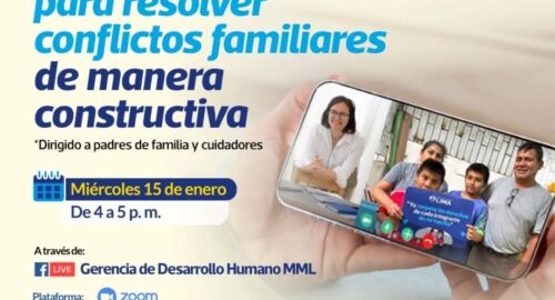 Consultorio para Padres. Tema: Estrategias para resolver conflictos familiares de manera constructiva (15/01/2025)