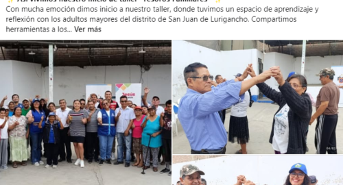 Charla presencial para Adultos Mayores del CIAM de SJL (04/02/2025)
