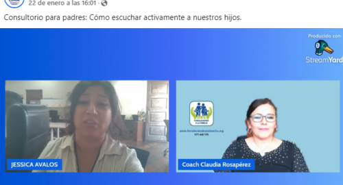 Consultorio para Padres. Tema: Cómo escuchar activamente a nuestros hijos (22/01/2025)