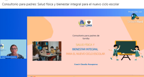 Consultorio para Padres. Tema: Salud física y bienestar integral para el nuevo ciclo escolar (26/02/2025)