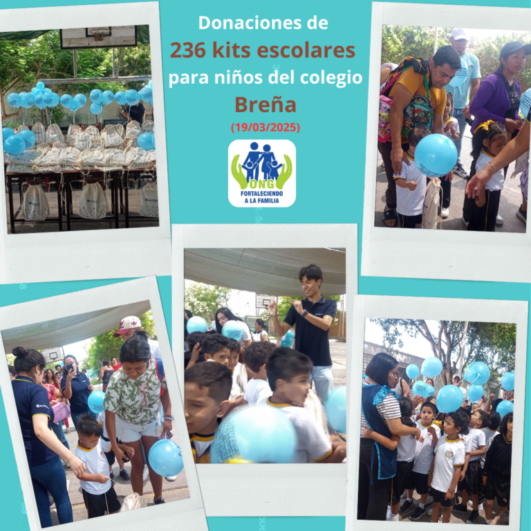 Lee más sobre el artículo Donación de 236 kits escolares para los niños del Colegio en Breña (19/03/2025)