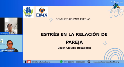 Consultorio para parejas. Tema: El estrés en la relación de pareja (14/03/2025)