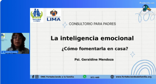 Consultorio para padres. Tema: Inteligencia emocional ¿Cómo fomentarlo en casa? (12/03/2025)
