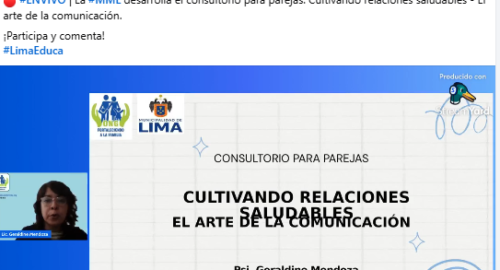 Consultorio para parejas. Tema: Cultivando relaciones saludables – El arte de la comunicación. (04/04/2025)