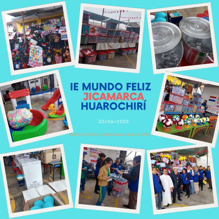 Lee más sobre el artículo Donaciones de la Comunidad Católica de Holanda para 361 alumnos de la I.E. Mundo Feliz – JICAMARCA (20/06/25)