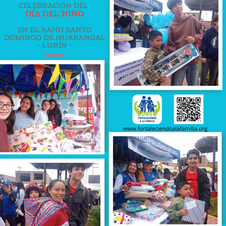 Lee más sobre el artículo Donaciones para 220 niños del AAHH Santo Domingo de Huarangal – LURÍN (09/08/25)