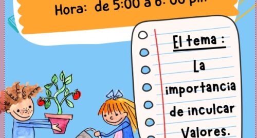 Escuela para Padres. Tema: La importancia de inculcar valores a nuestros hijos (12/09/2025)