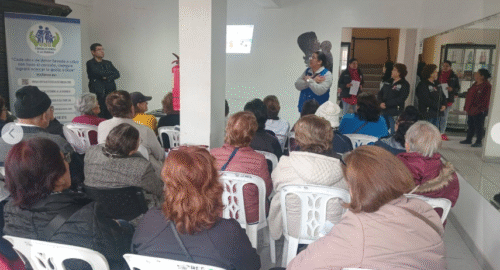 Charla para Adultos Mayores. Tema: La importancia del Adulto Mayor en la familia y sociedad (16/07/2025)