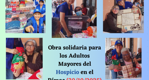 Obra solidaria para los Adultos Mayores del Hospicio en el Rímac (30/10/2025)
