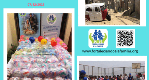 Chocolatada Navideña para 100 niños de Huaycán, distrito de Ate Vitarte (07/12/2025)