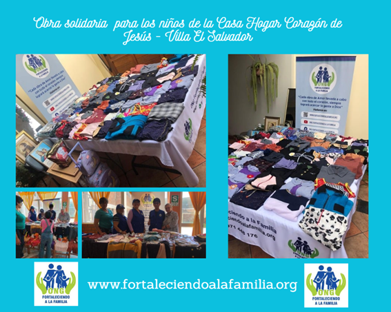 Lee más sobre el artículo Obra solidaria en favor de los niños de la Casa Hogar Corazón de Jesús – Villa El Salvador (29/11/2025)