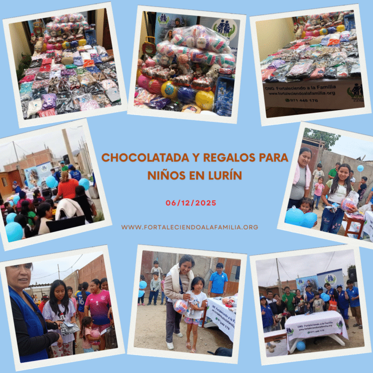 Lee más sobre el artículo Chocolatada Navideña y entrega de regalos para 60 niños de LURÍN (06/12/2025)