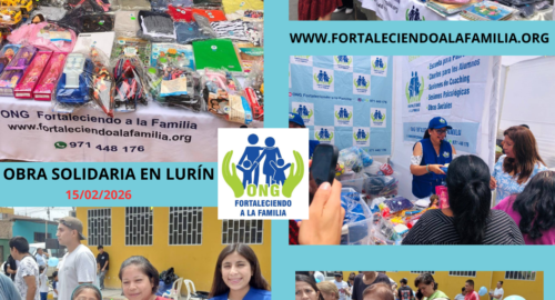 Obra solidaria en LURÍN. Donación para 180 personas (15/02/2026)