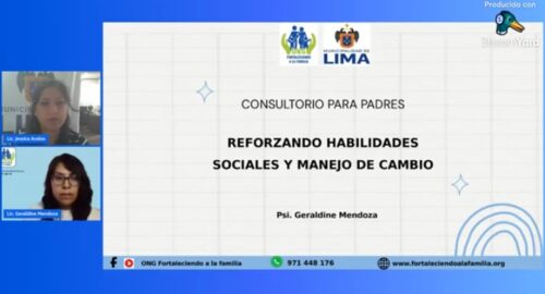Consultorio para PADRES. Tema: Reforzando habilidades sociales y manejo de cambio (18/02/2026)