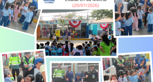 Obra solidaria para 120 niños en el Nido estatal Covimita en La Molina (20/07/2026)